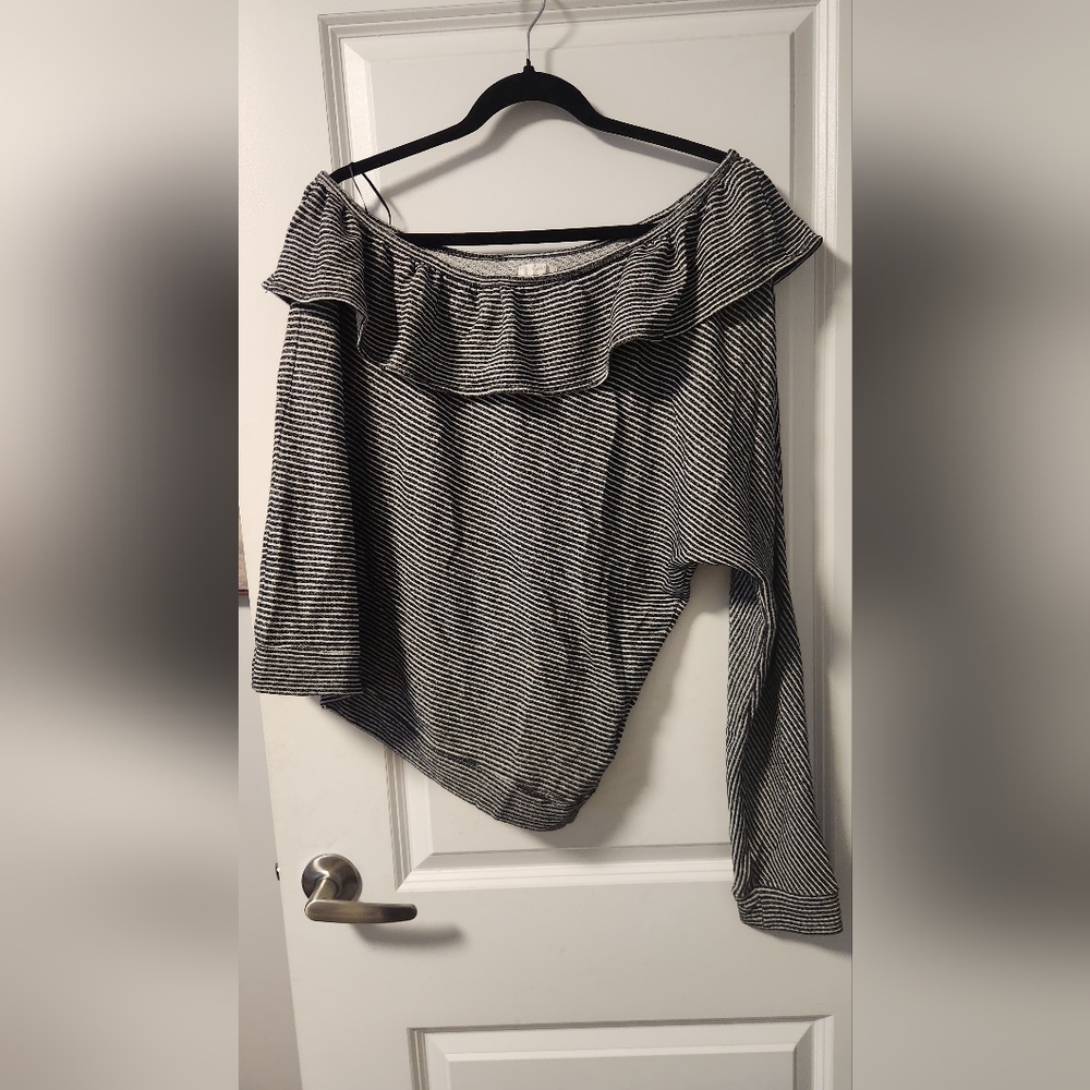 Joie One Shoulder Sweater Size L